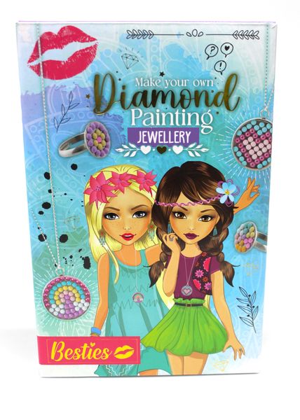 Besties Diamond Painting Jewellery Set-4 PCS