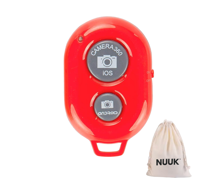 Bluetooth Camera Shutter Remote Clicker with Cotton Drawstring Bag