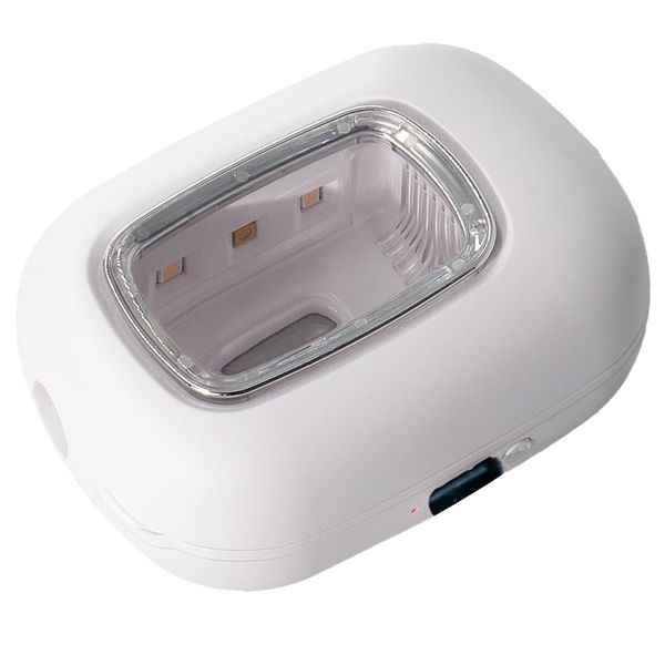 UV Toothbrush Cover Case and Holder,Dual UVC Light(2X Stronger),Brush Cover