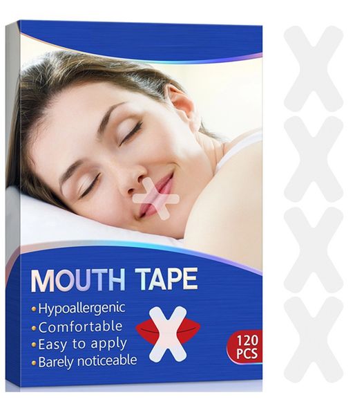 X-shaped Sleep Patches - Sleep Aid &amp; Anti-Snoring - 120 Patches