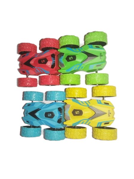 Double-sided Rolling Inertia Racing Car - 4 Piece