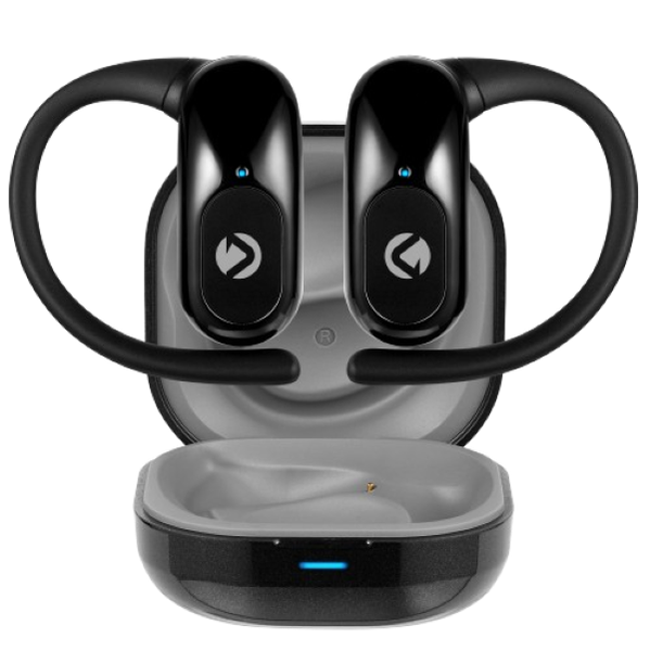 Volkano Sprint Series Open Wearable Stereo Earphones - Black