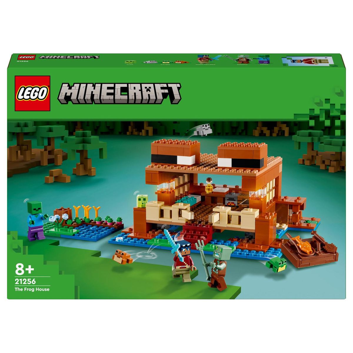 LEGO® Minecraft® The Frog House 21256 Building Toy Set - 400 Pieces ...