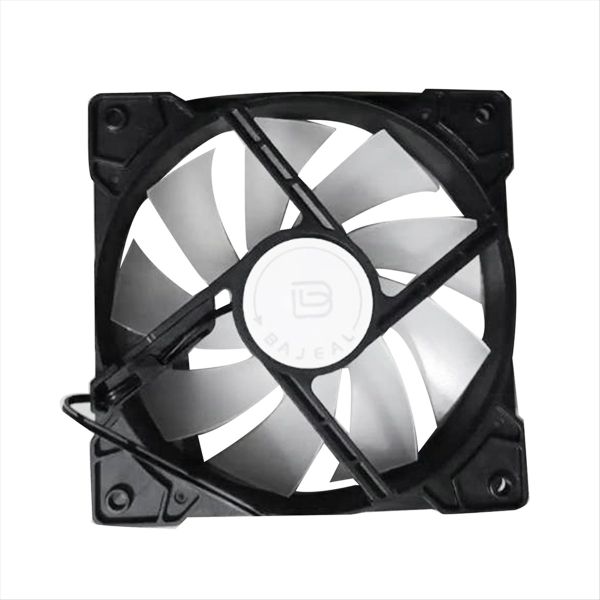 Bajeal 12Cm Chassis Cooling Fan 4P Interface Chassis Fan 3 Set