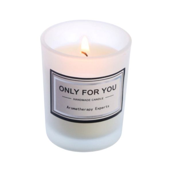 Freesia Exquisite "Only For You" Handmade Aromatherapy Candle - White