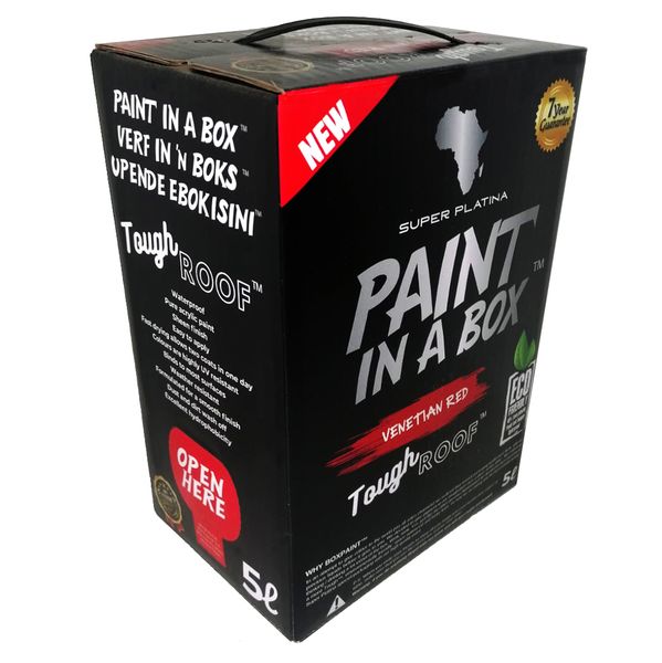 Super Platina - Paint in a Box Tough Roof &amp; Paving Paint 5L