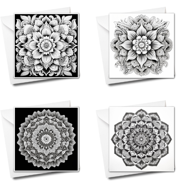 iColor Greeting Cards - Mandala Collection