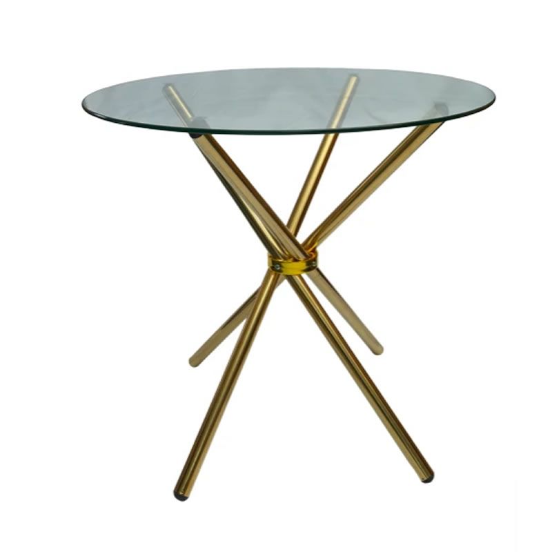 80cm Classy Round Glass Top Coffee Table Shop Today. Get it Tomorrow!