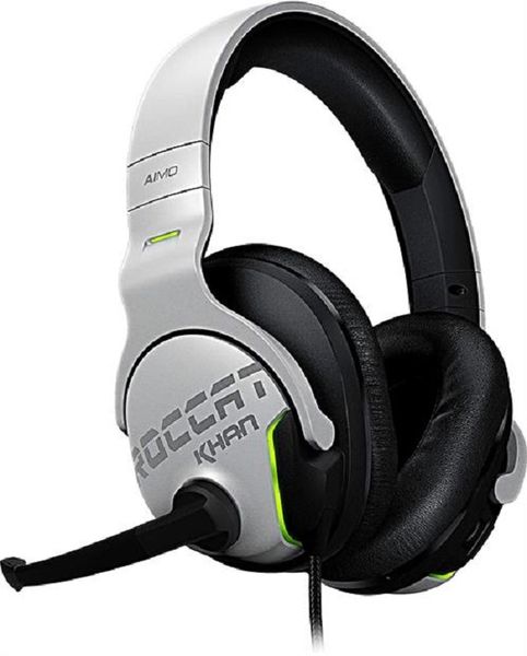 Roccat Khan RGB Virtual 7.1 Surround Sound White Gaming Headset
