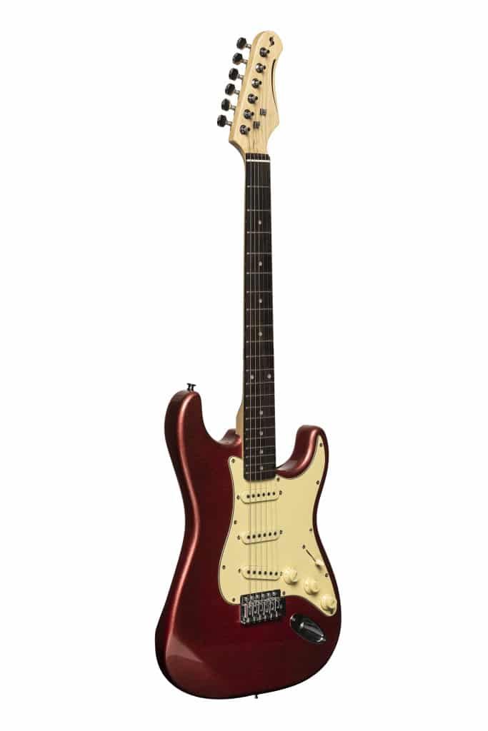 STAGG Standard "S" Electric Guitar Candy Apple Red Shop Today. Get it