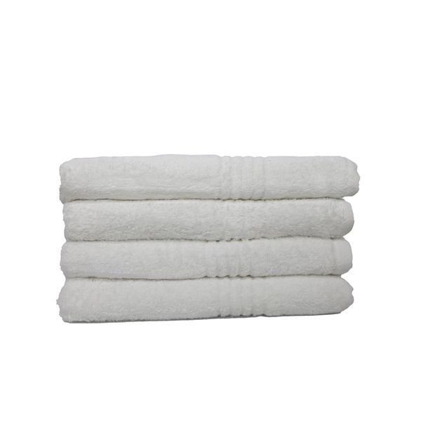 SR Luxury - 100% Cotton 4 Pack Bath Towel - 500GSM Sterling Silver