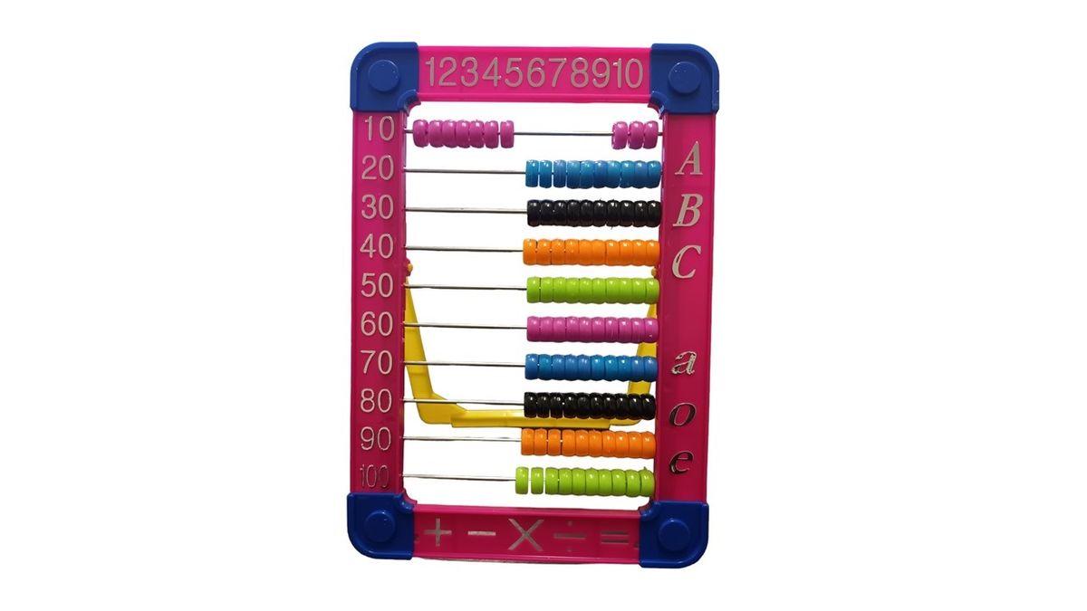 Kids Plastic Frame Abacus 100 Beads | Shop Today. Get it Tomorrow