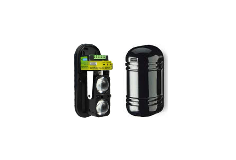 Andowl Dual Beam 100m Alarm Infrared Movement Sensor Kit - Q-BJ1200