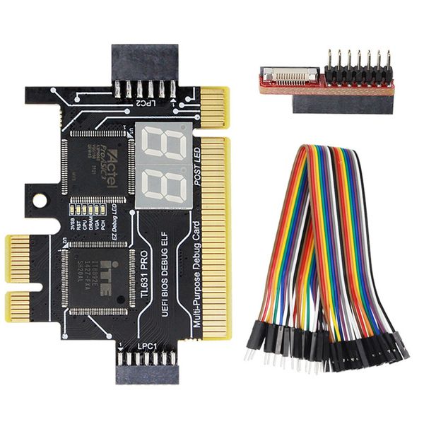 Tl631 Pro Universal Laptop Pci Diagnose Card Pc Pci-E