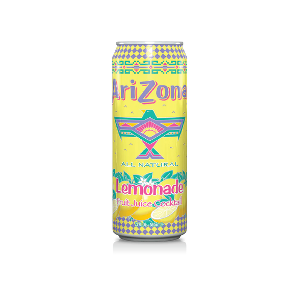 AriZona All Natural Lemonade 680ml Can