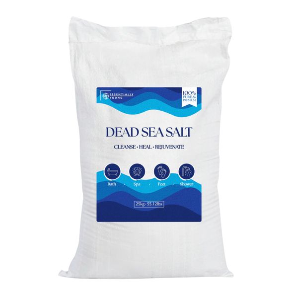Dead Sea Salt Bulk 25kg - Mineral Bath Soak Skin Therapy | EY
