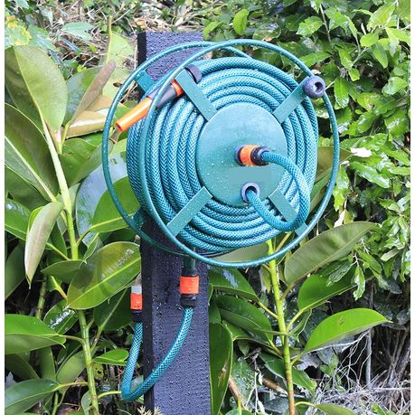Hose Reel Steel Wall Mount 30M Powder Coated Excluding Hosepipe, Shop  Today. Get it Tomorrow!