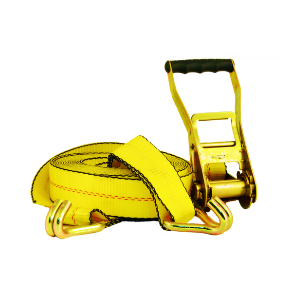 5 Ton Heavy Duty Ratchet Strap (50mm x 9m) with J Hooks