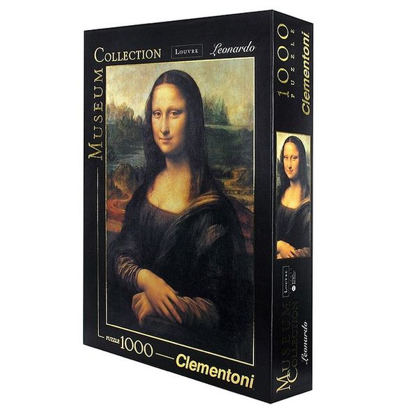 Clementoni 1000 Piece Puzzle -Leonardo-Gioconda Museum