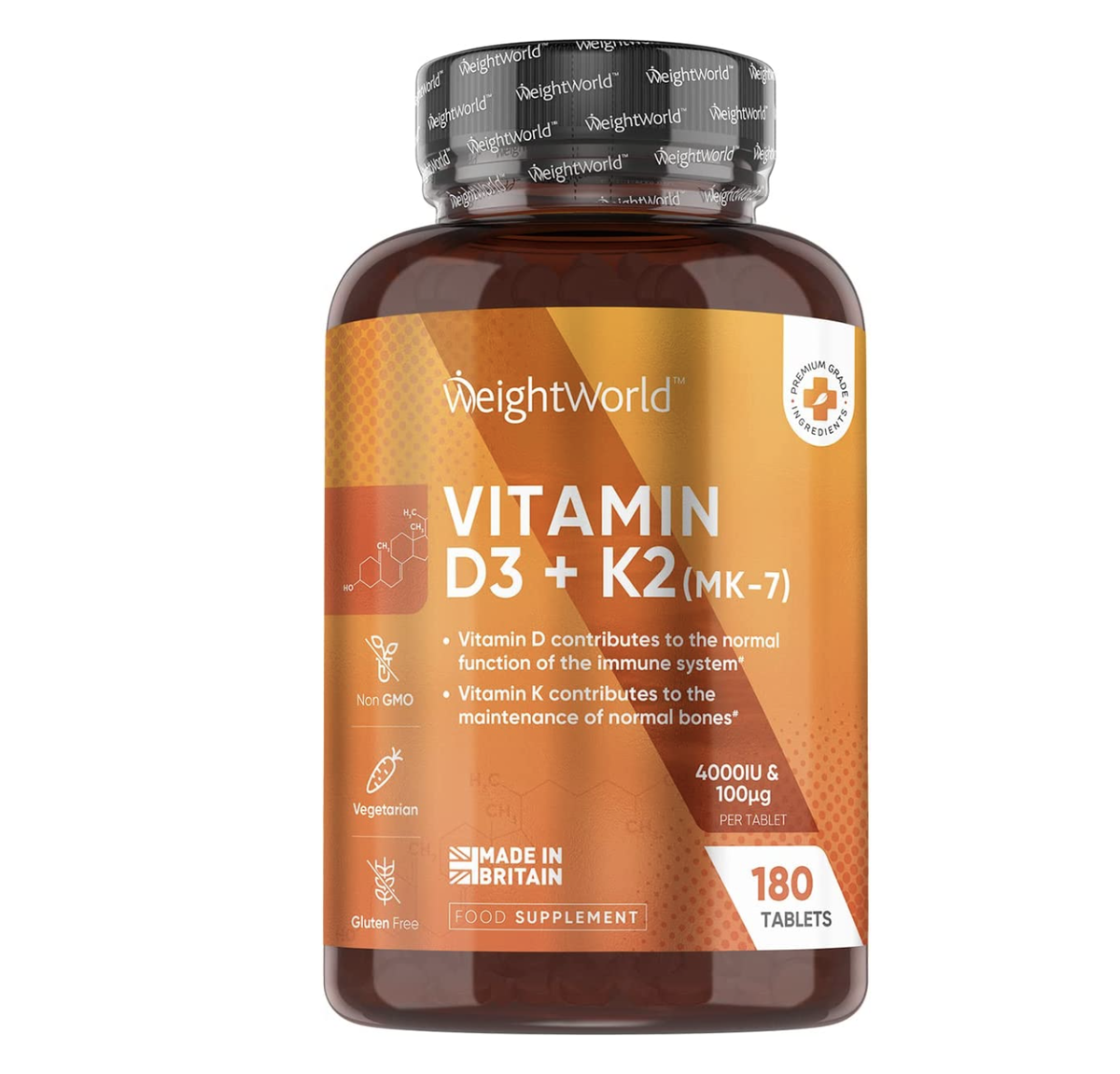 Vitamin D3 & K2 High Strength 6 Month Supply Shop Today. Get it