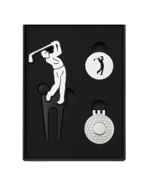 Premium Golf Divot Tool &amp; Ball Marker Gift Set Perfect Gift