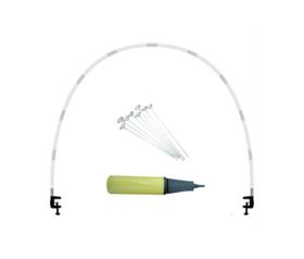 Table Balloon Arch Kit - with Balloon Pump & 20 Balloon Sticks with