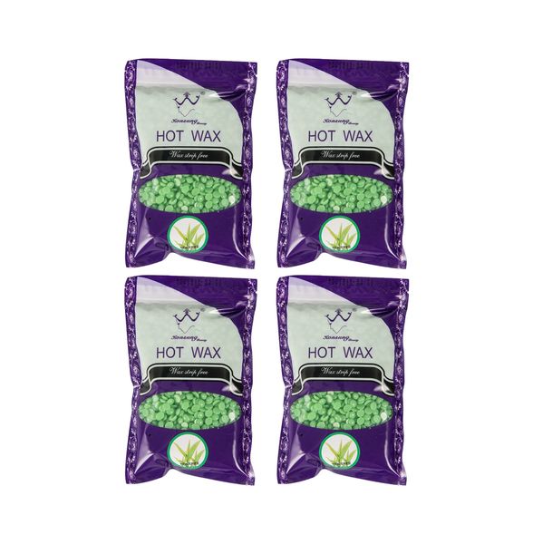 Konsung Tea Tree Hot Wax Beans - 4 x 300g