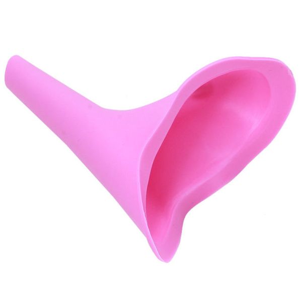 Female Portable Outdoor Travel Silicone Urination Funnel