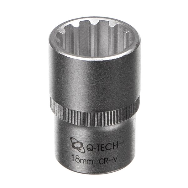 Q-Tech Spline Socket 18mm