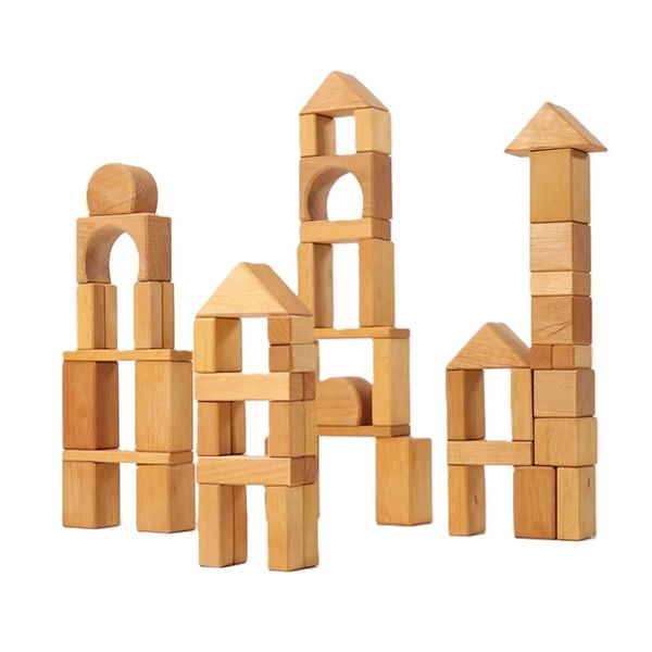 Grimm's 60 Natural Geo-Blocks