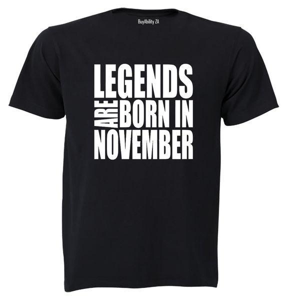 Mens - T-Shirt - Black image