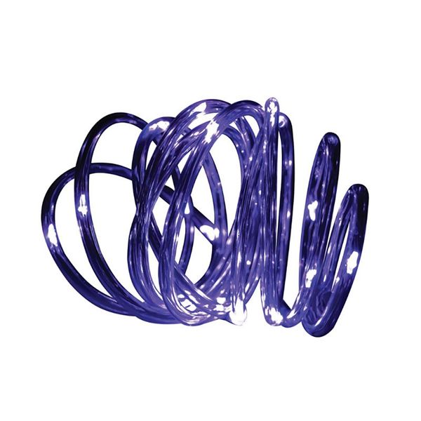 Bulk Pack x 2 Light LED-20x Purple Rope 2m Battery Operated