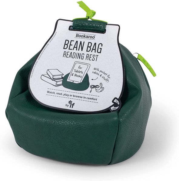 Bookaroo Bean Bag Reading Rest Forest Green