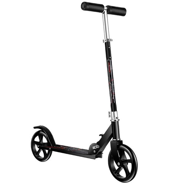 Adult &amp; Youth Folding 2-Wheeled Commuter Scooter With Adjustable Handlebars