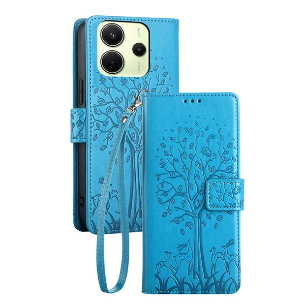Leather Magnetic Flip Cover Case Compatible With Redmi Note 13 Pro+/Plus 5G