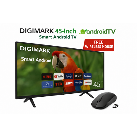 Digimark 45" Smart Tv With Free Wireless Mouse