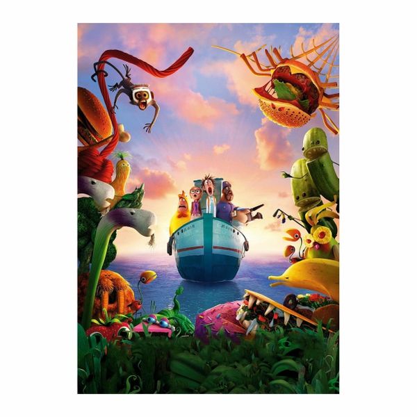Cloudy With A Chance Of Meatballs - A1 Poster
