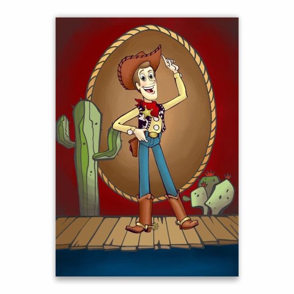 Woody On Stage Poster - A1