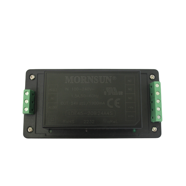 LDE45-20B24A4S 24V 1.9A DIN Rail AC/DC Power Supply Module with Terminal