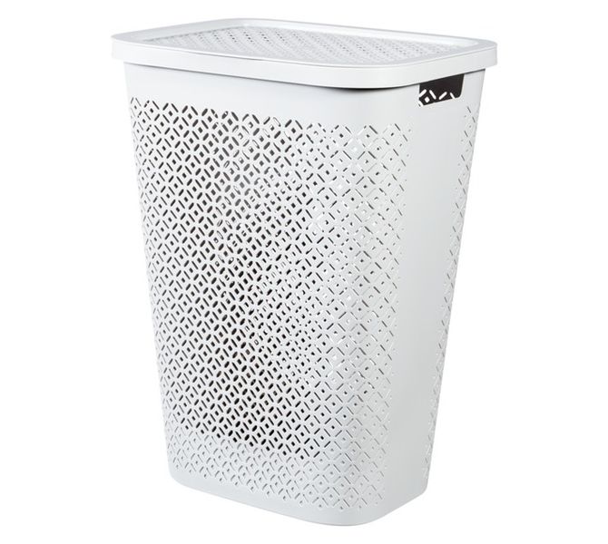 Laundry Basket 440 x 340 x 580 mm - White