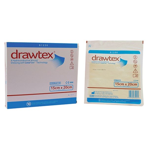 Drawtex 15x20cm Wound Dressing 10's