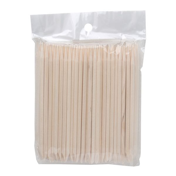 Nail Tool Double-sided Orange Wood Sticks (Pack of 100)