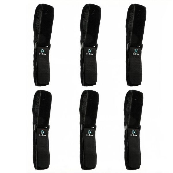 Sydney 6 Pack Bike Rack Straps Adjustable Bike Wheel Stabilizer Straps