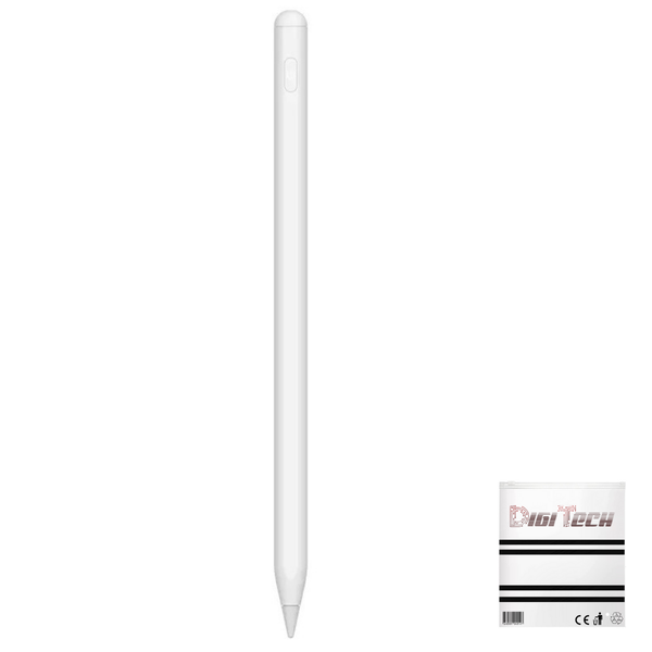 DigiTech Stylus Pen for Apple iPad &amp; iPad Pro - Real Palm Rejection - White