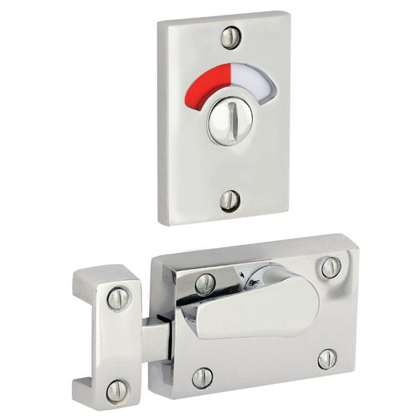 Yale Indicator Bolt (Satin Chrome)
