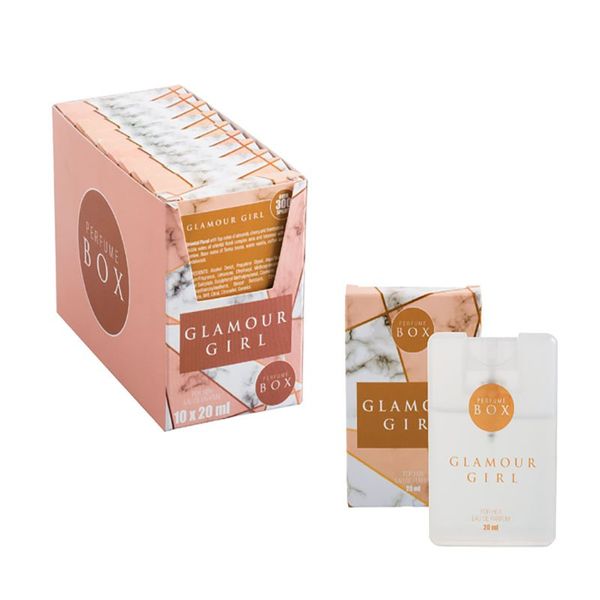 Perfume Female Glamour Girl 20ml Per Packet - 9 Pack