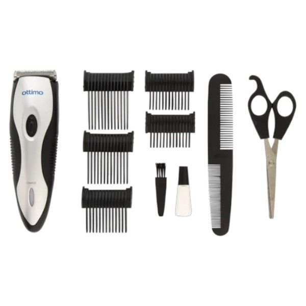 Ottimo Rechargeable Cordless Hair Clipper Trimmer with 5 Attachment Combs