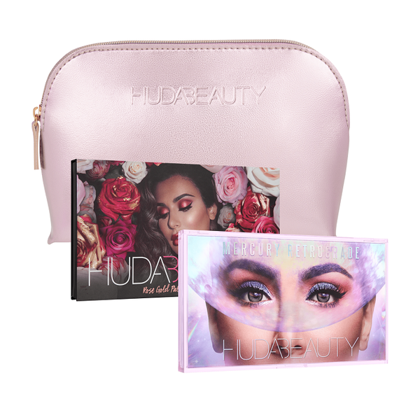 Huda Beauty - Eyeshadow Set: Rose Gold Remastered &amp; Mercury Retrograde