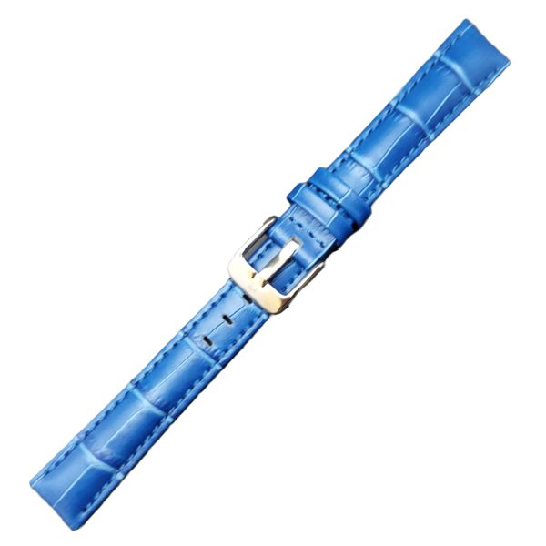 Genuine Leather Watch Strap Croco Pattern 16mm