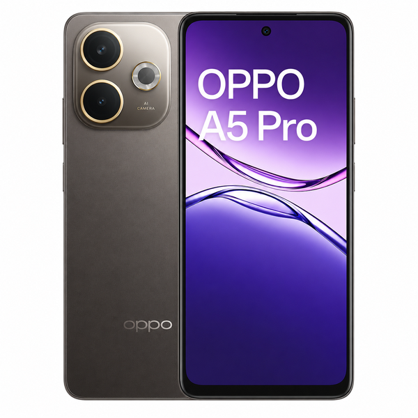 Oppo A5 Pro 256GB 50MP 5G Dual SIM Smartphone - Mocha Brown